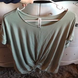 Women’s Light green blouse top, size medium